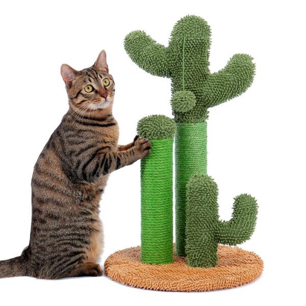 2242-nigedl.jpg Cactus Shaped Cat Scratching Post
